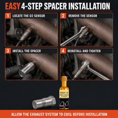2-in-1 Exhaust Care Kit – O2 Sensor Spacer & Catalytic Cleaner-6