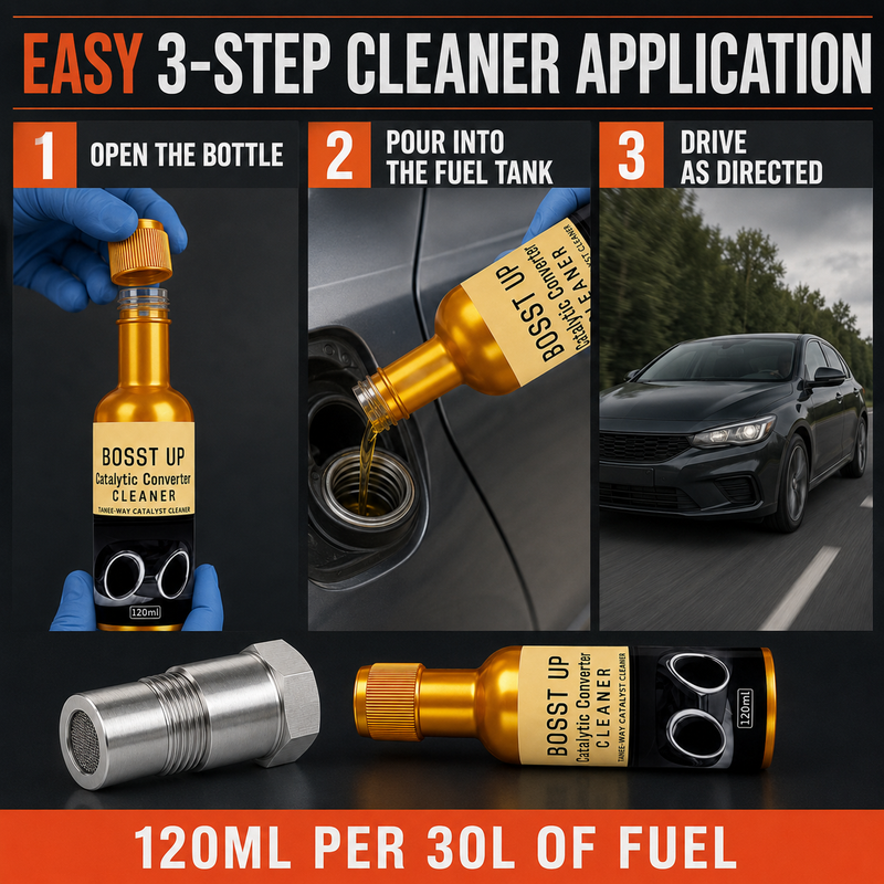 2-in-1 Exhaust Care Kit – O2 Sensor Spacer & Catalytic Cleaner-7