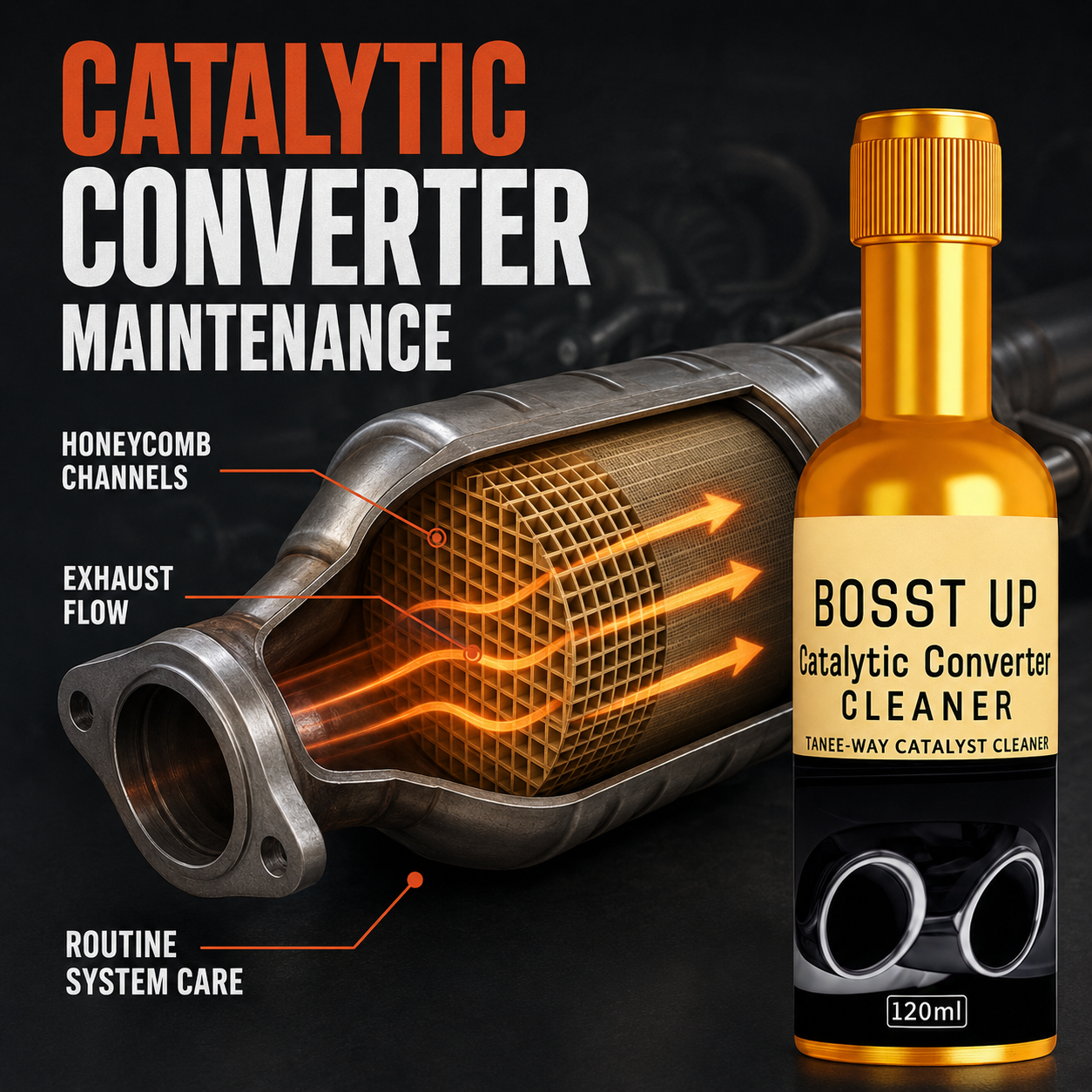 Exhaust Carbon Care Set-4